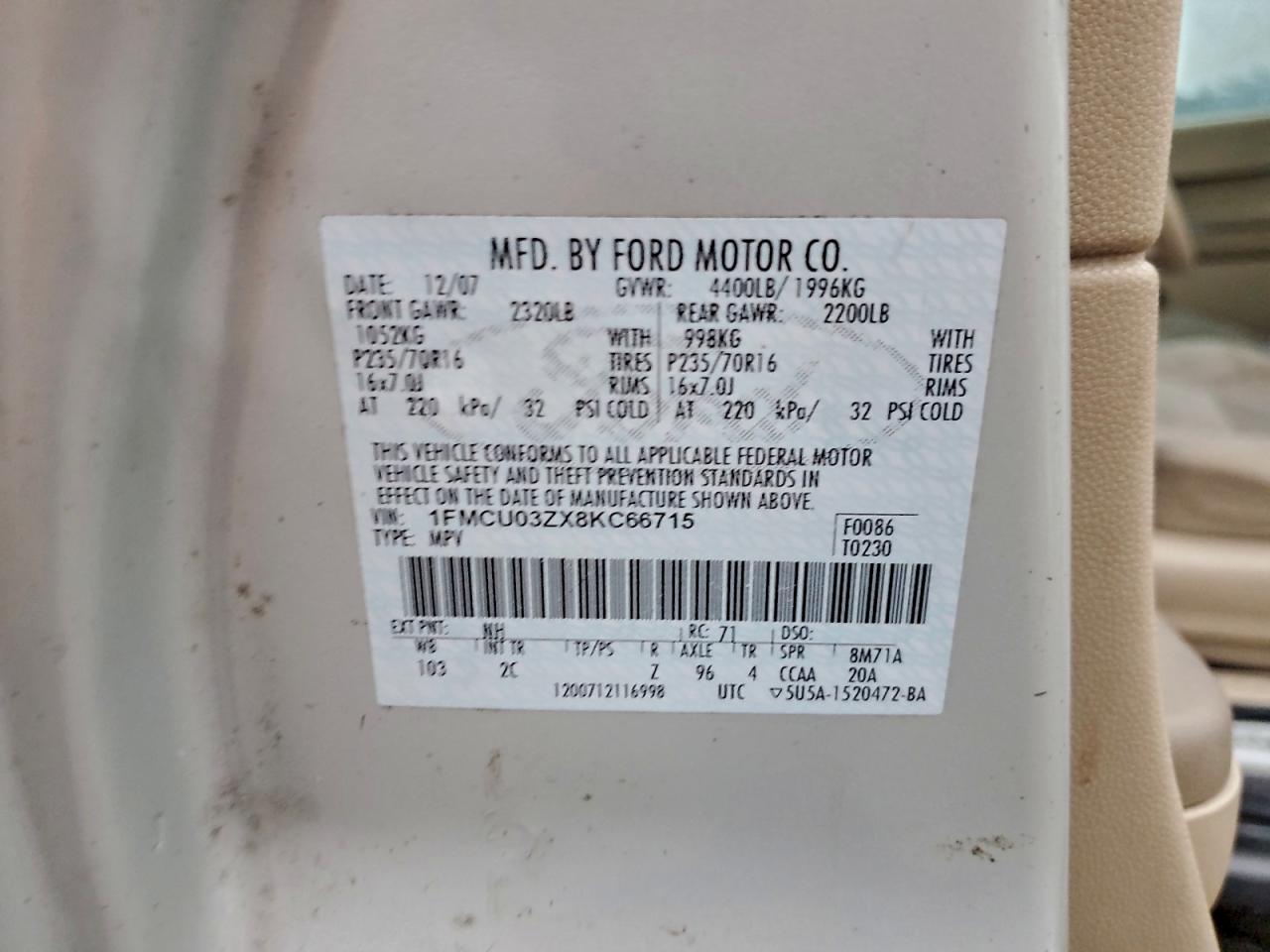 Ford Escape Xlt Image 6