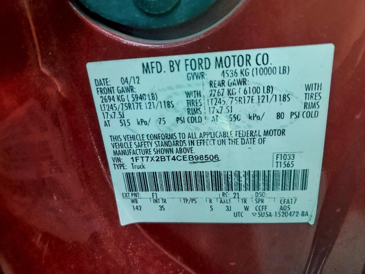 Ford F-250 Super Duty Image 12