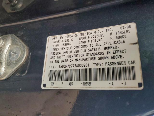 Honda Accord Ex Image 10