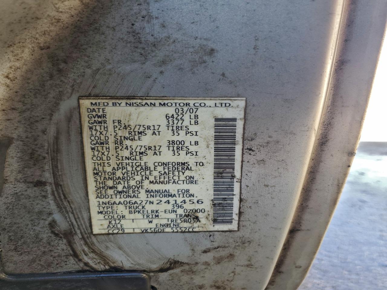 Nissan Titan Xe Image 6