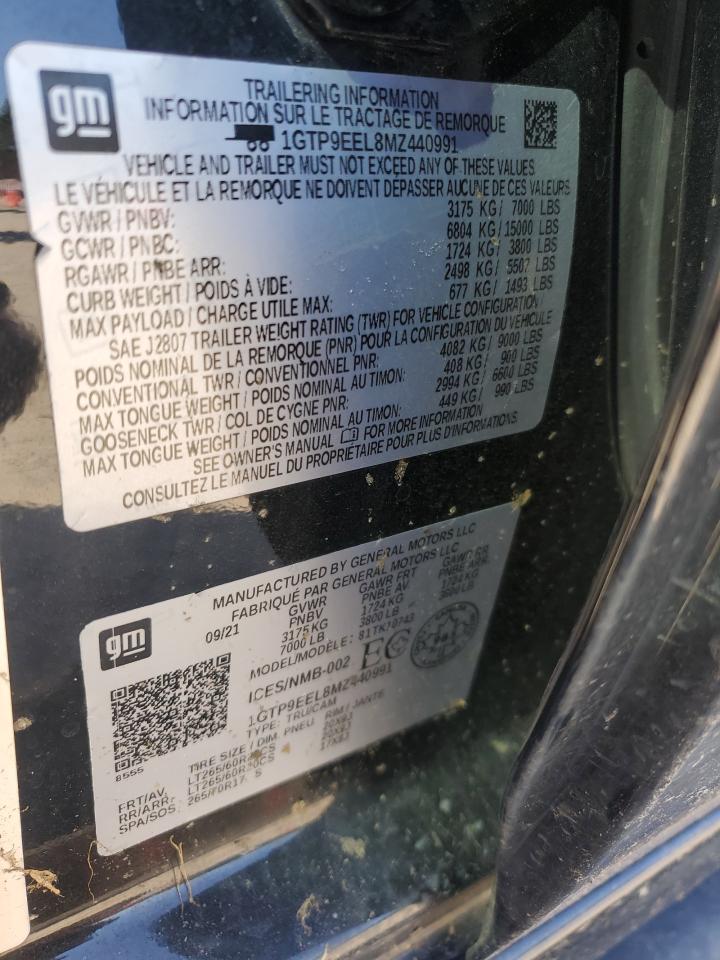 GMC Sierra K1500 At4 Image 10