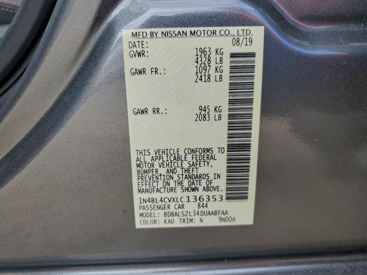 Nissan Altima Sr Image 12