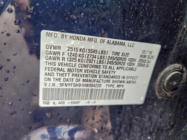 Honda Pilot Touring Image 12