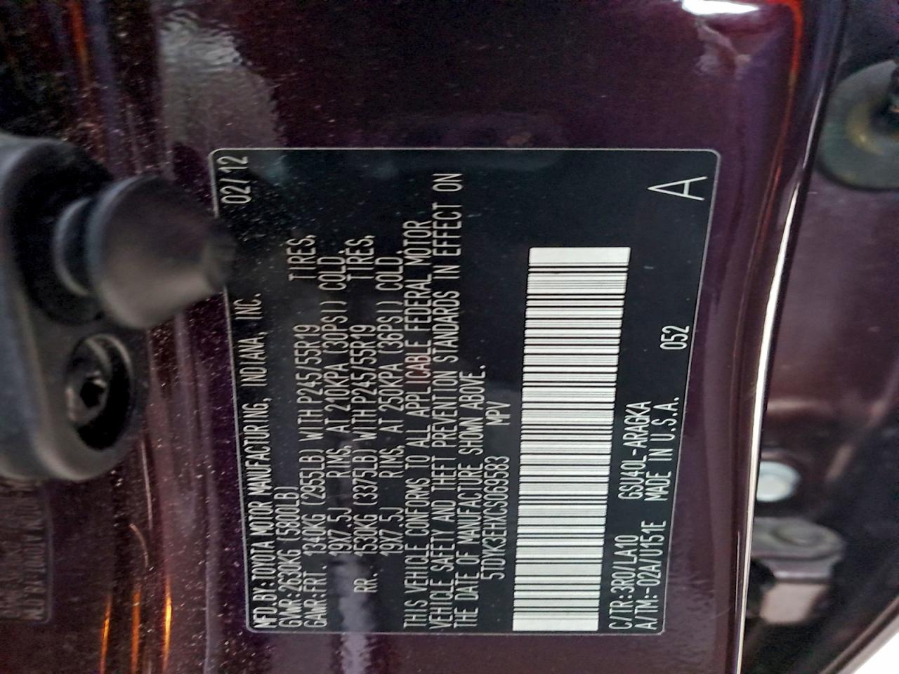 Toyota Highlander Limited Image 7