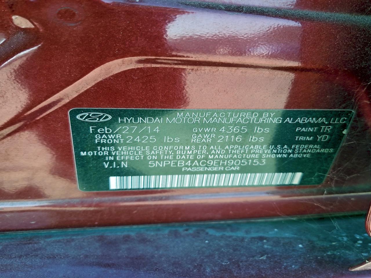 Hyundai SONATA Gls Image 9