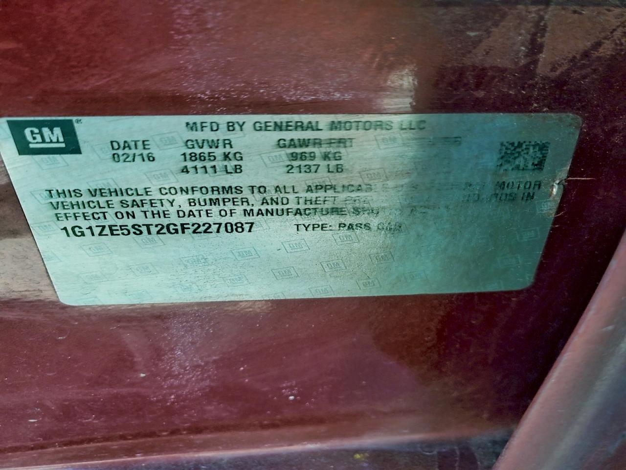 Chevrolet Malibu Lt Image 8