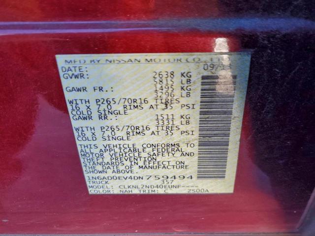 Nissan Frontier S Image 10