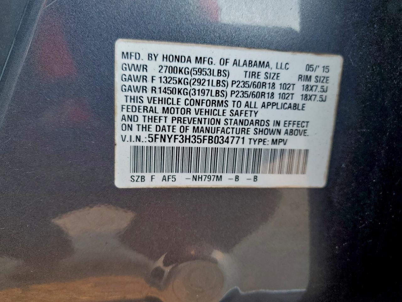 Honda Pilot Se Image 7