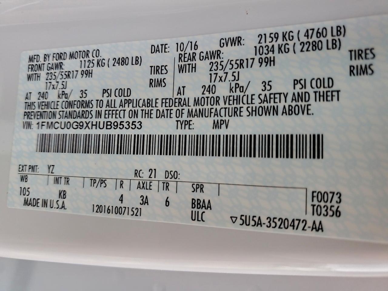 Ford Escape Se Image 10