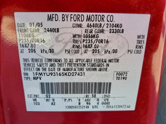 Ford Escape Xlt Image 9