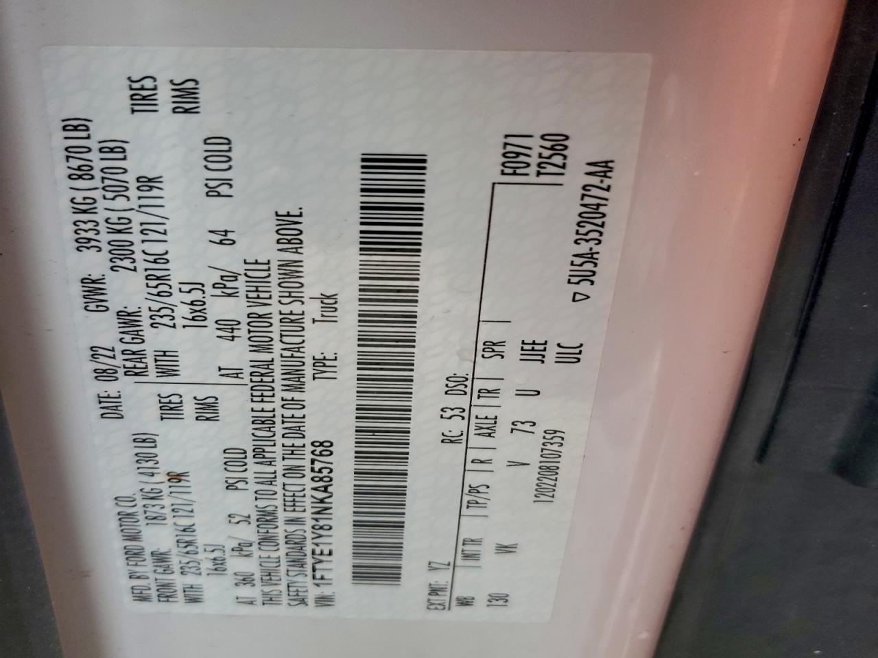 Ford Transit T-150 Image 13