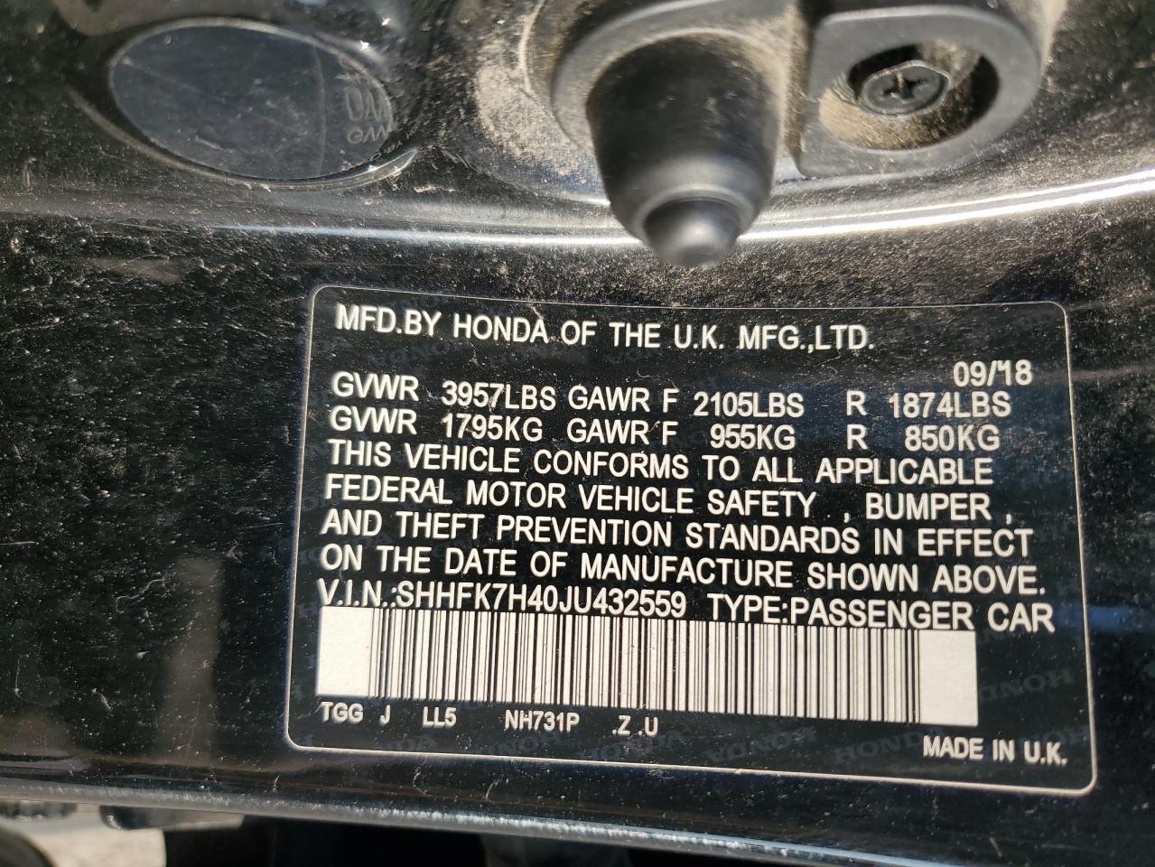 Honda Civic Sport Image 2