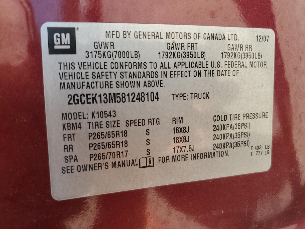 Chevrolet Silverado K1500 Image 10