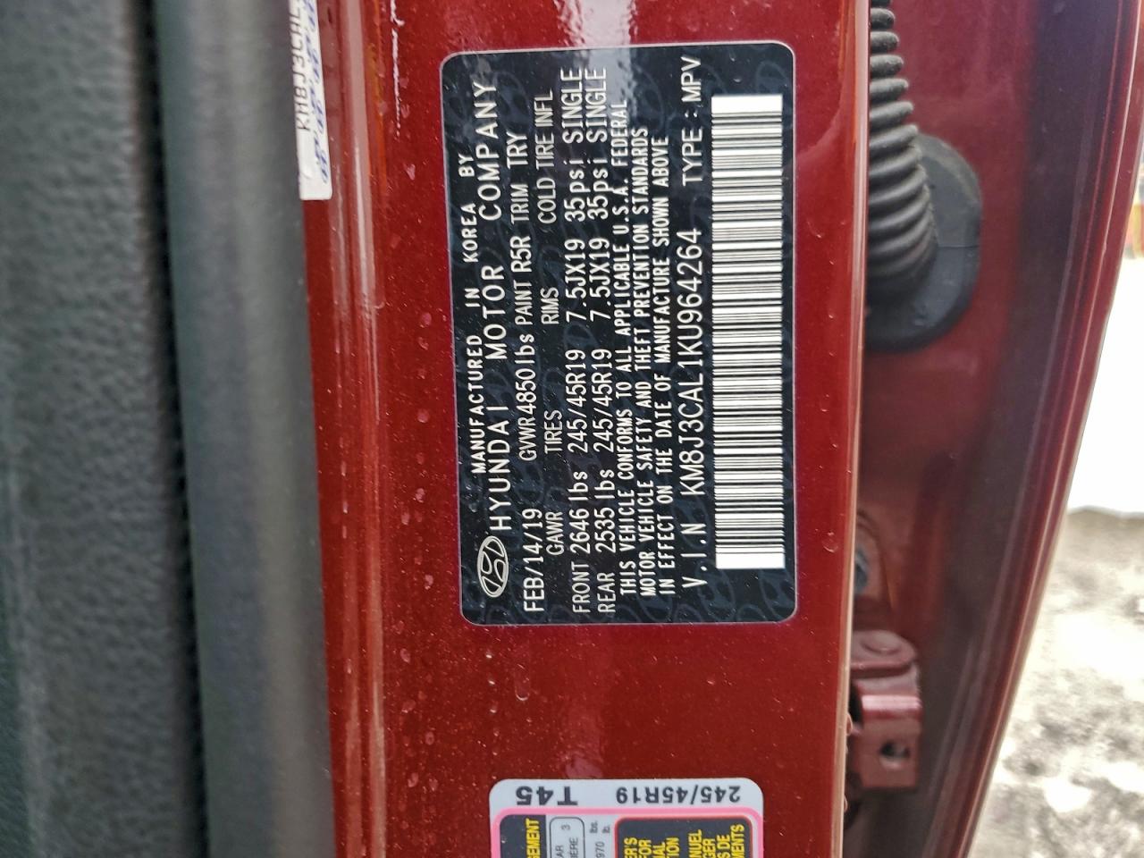 Hyundai TUCSON Limited Image 12