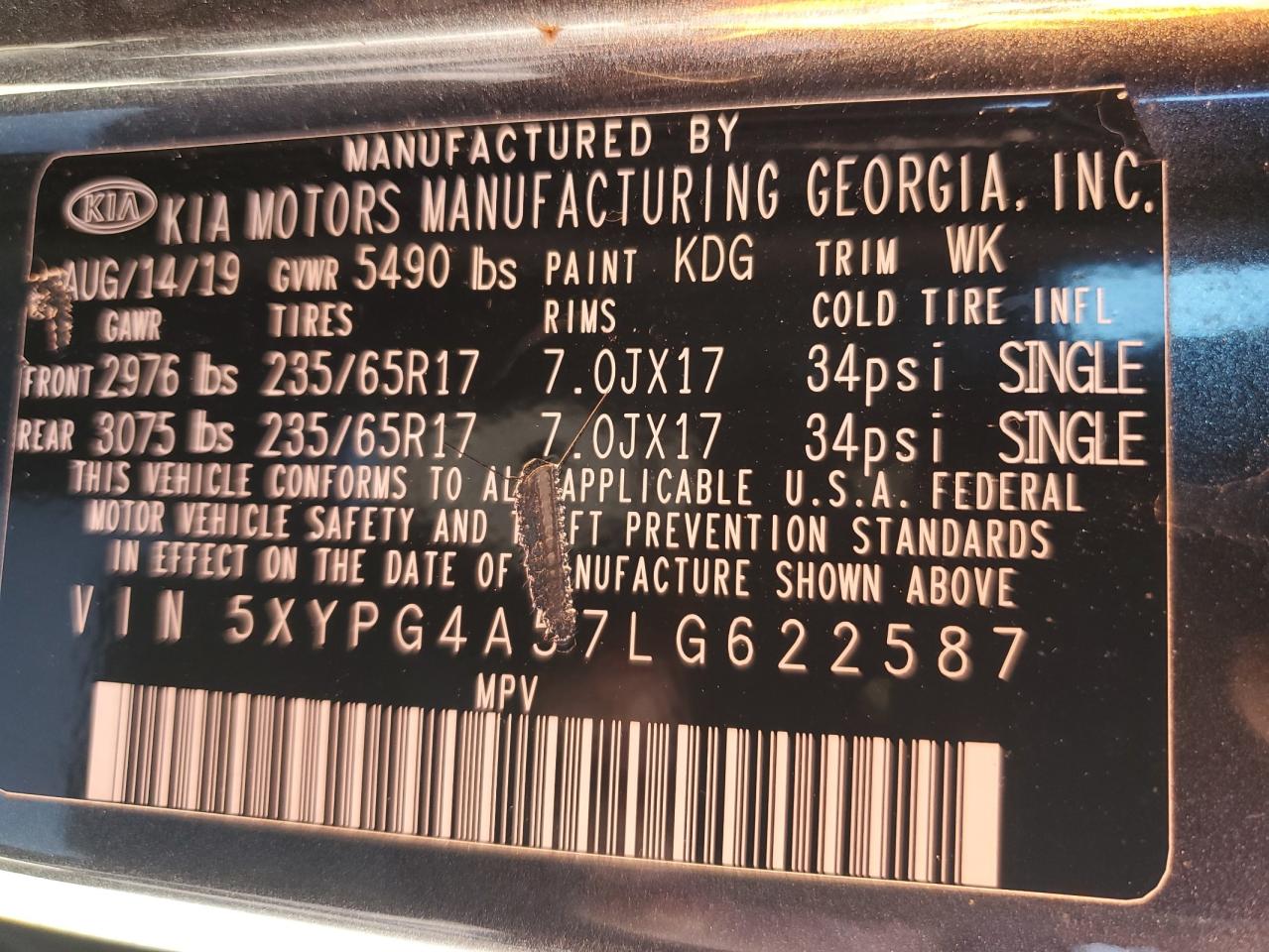 Kia Sorento S Image 4