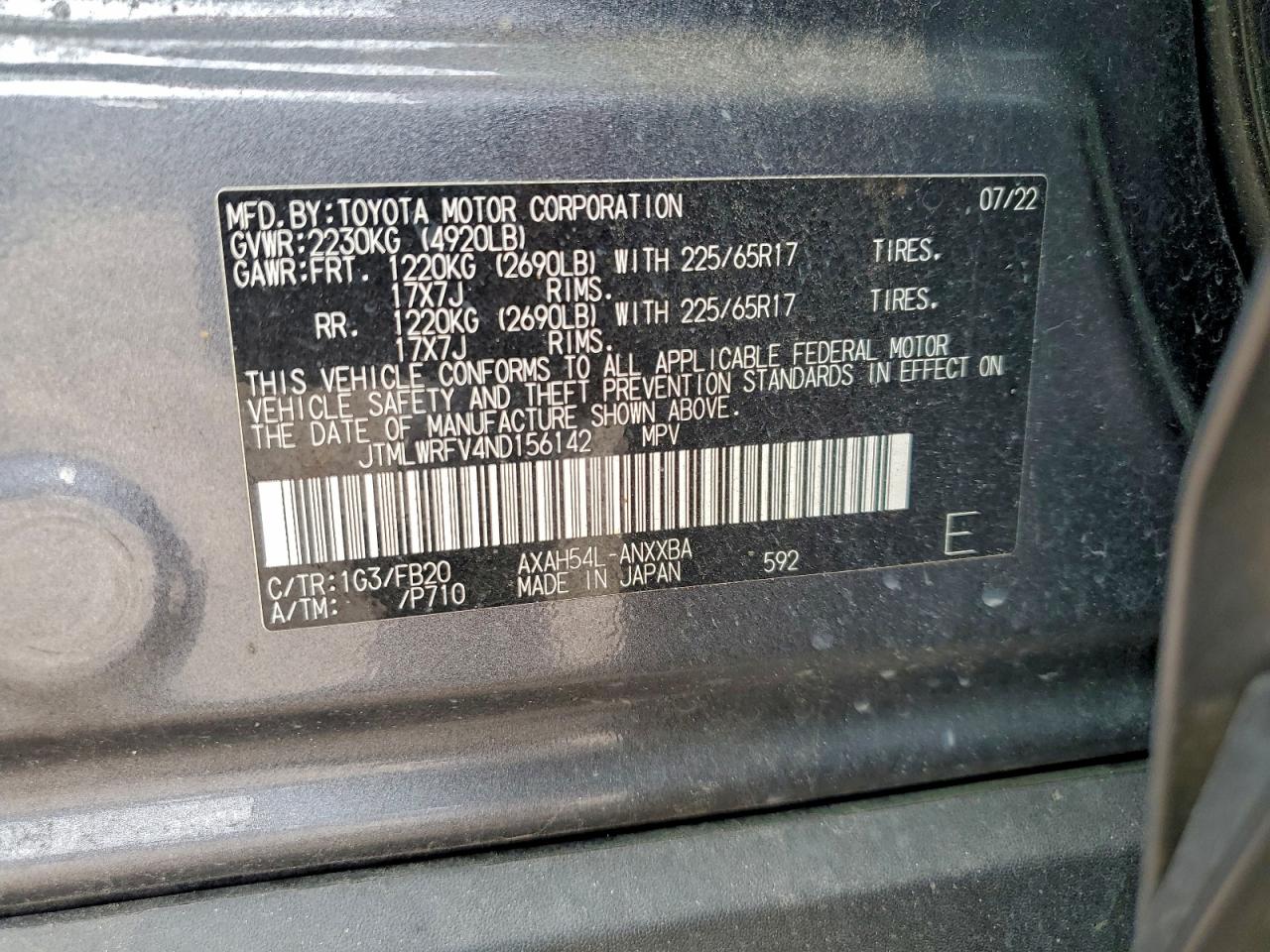 Toyota RAV4 Le Image 13