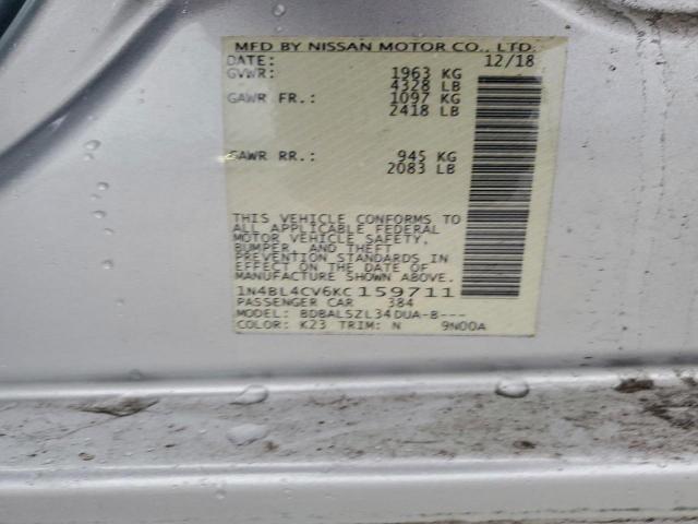 Nissan Altima Sr Image 9