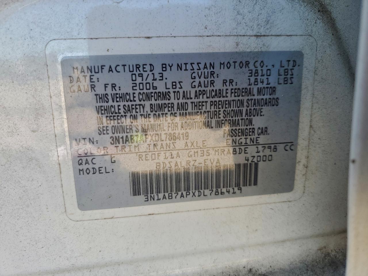 Nissan Sentra S Image 7