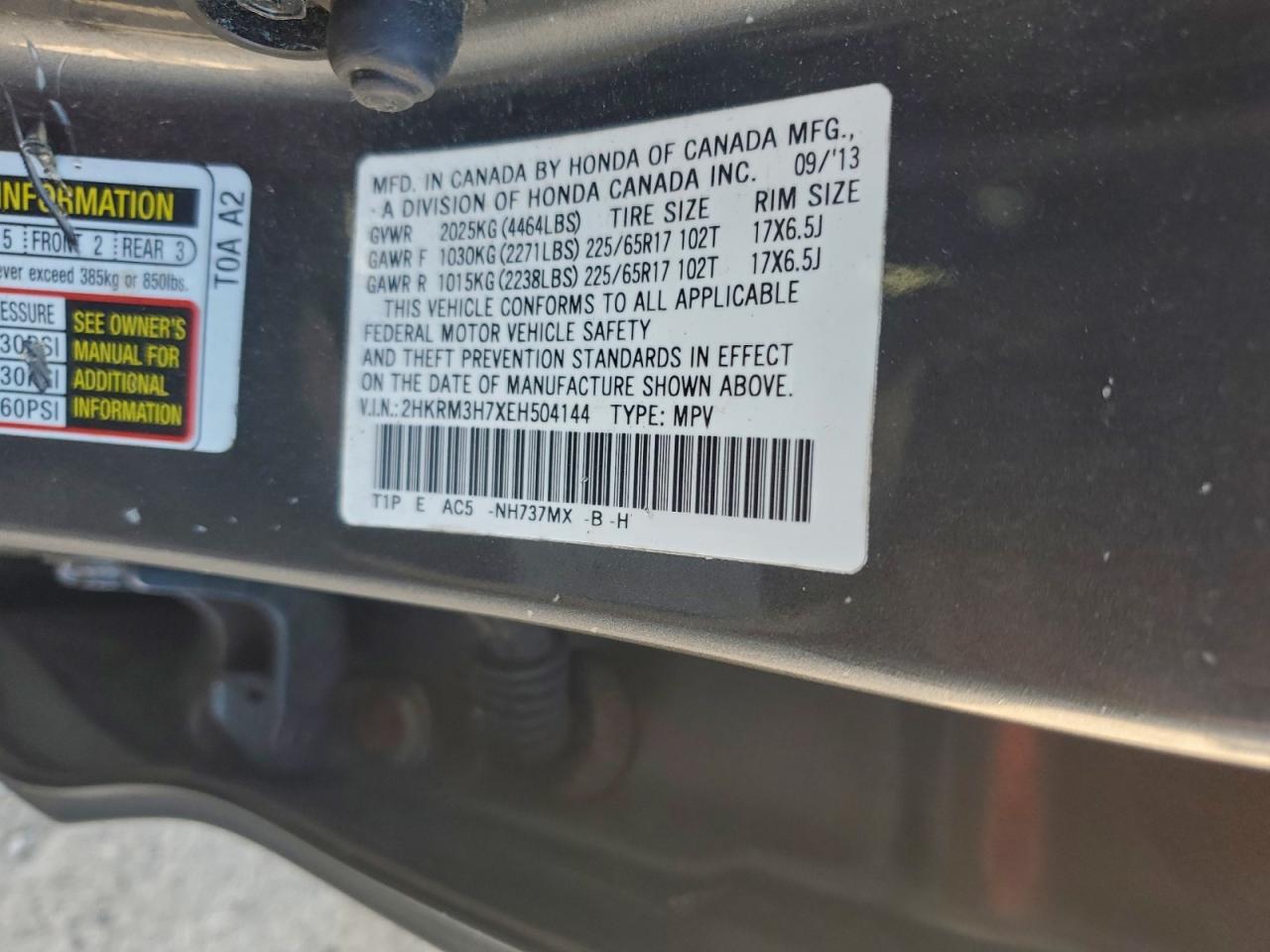 Honda Crv Exl Image 2