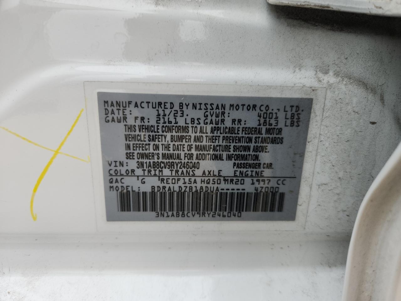 Nissan Sentra Sv Image 9