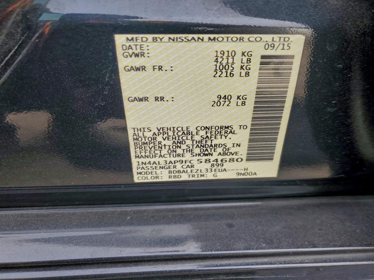 Nissan Altima 2.5 Image 11