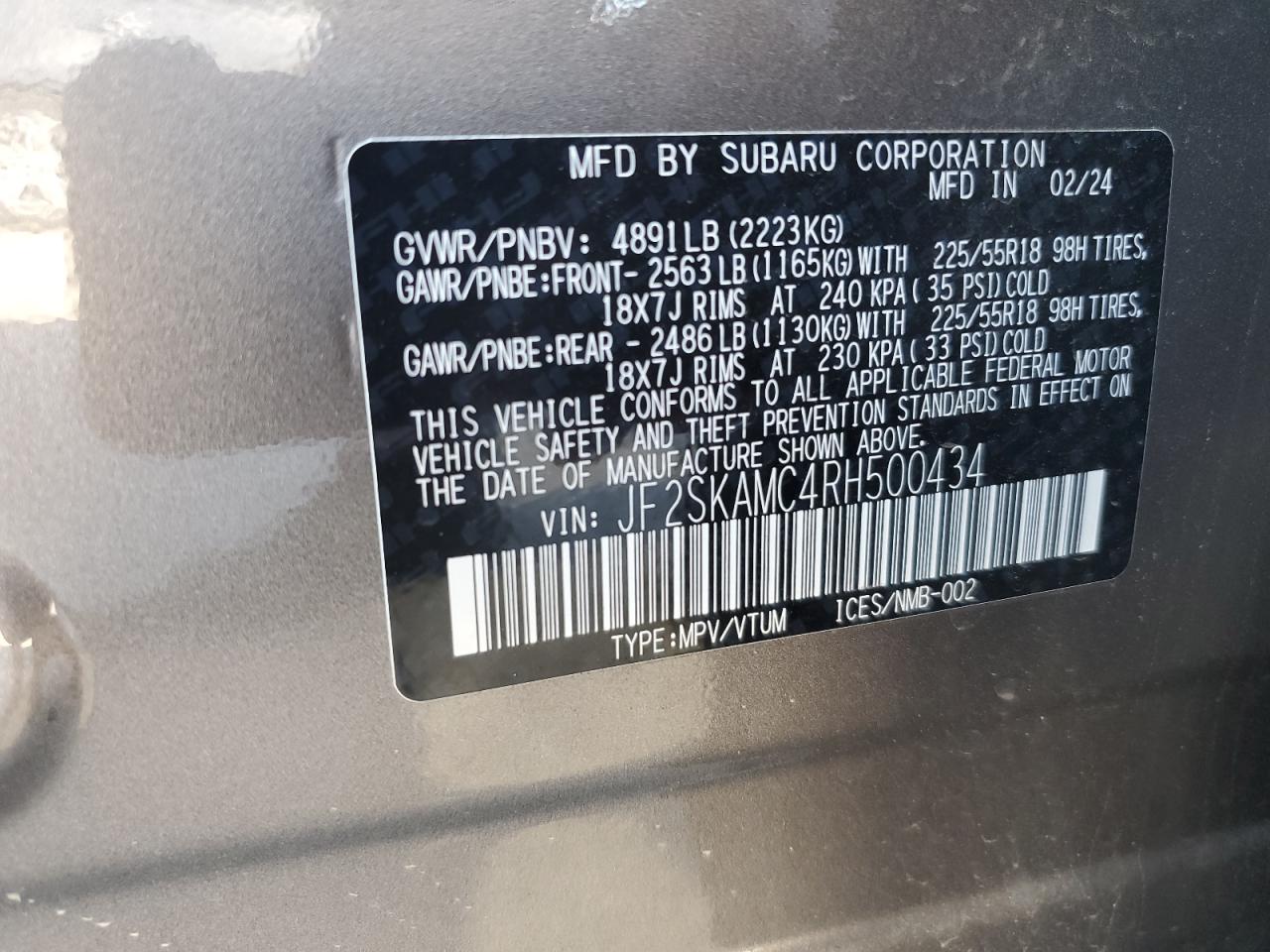 Subaru Forester Touring Image 13