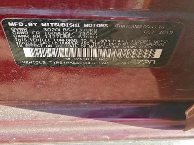 Mitsubishi Mirage Es Image 12