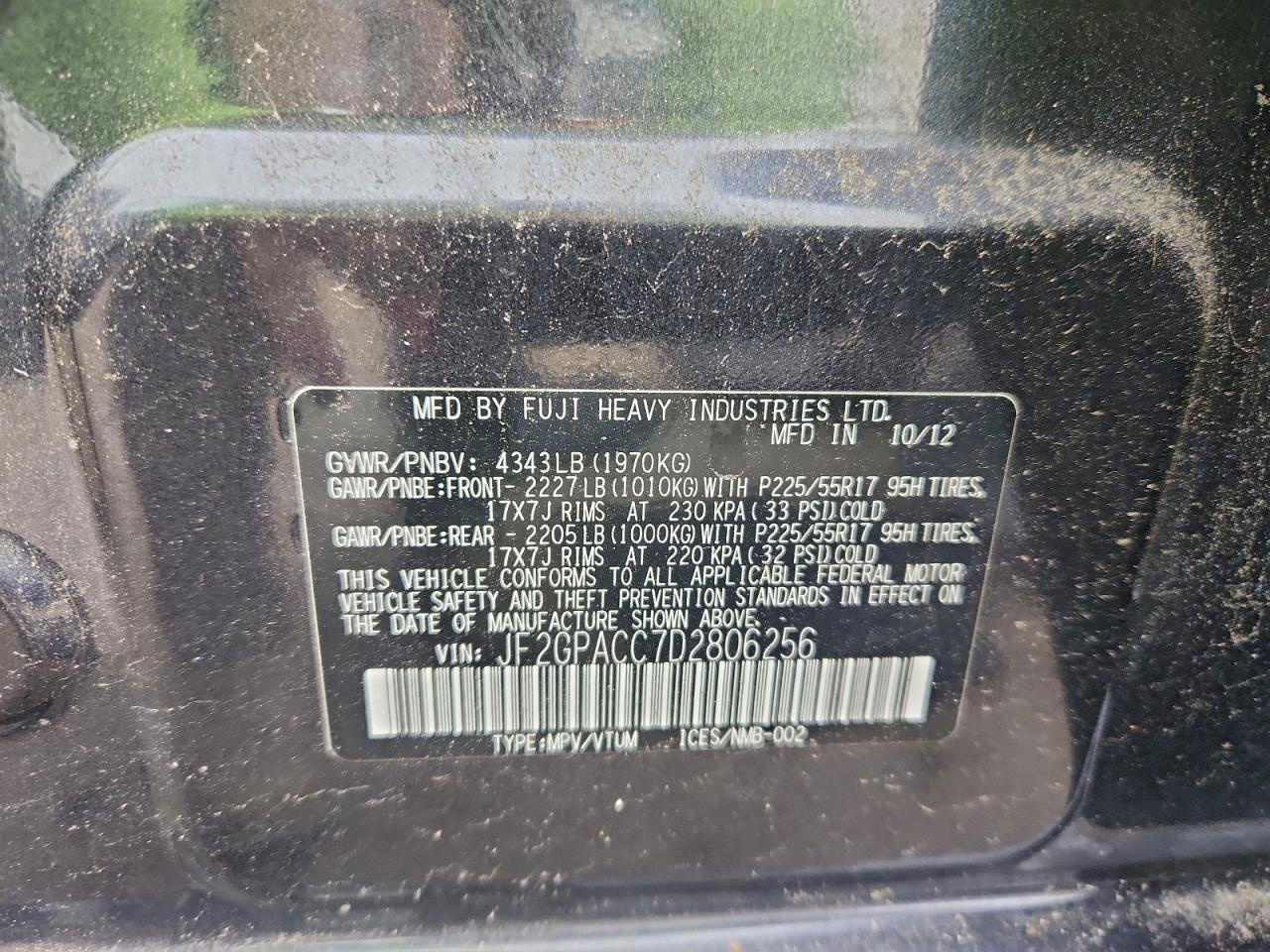 Subaru Xv 2.0 Premium Image 3