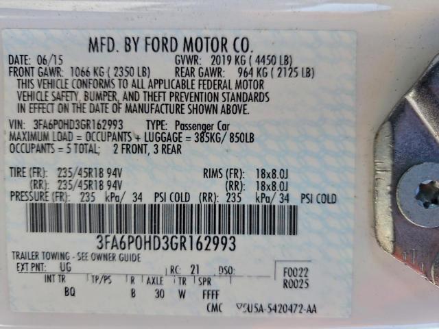 Ford Fusion Se Image 12