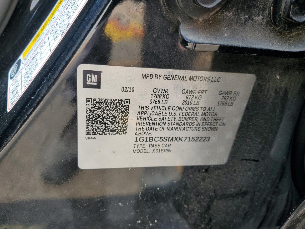 Chevrolet Cruze Ls Image 11