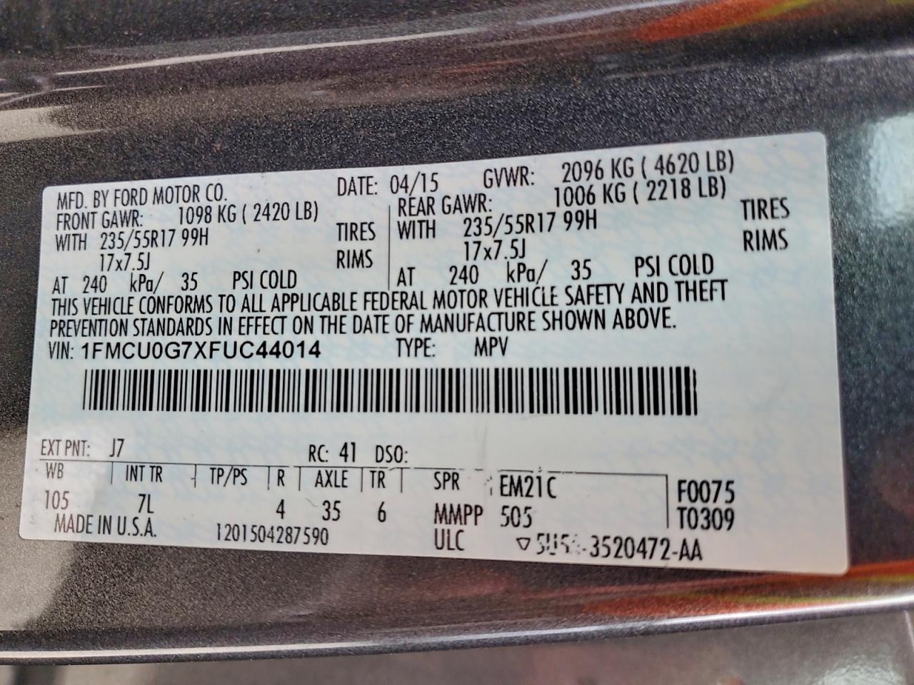 Ford Escape Se Image 11