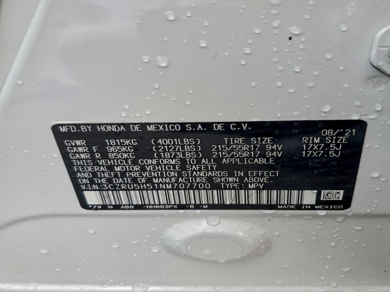 Honda HR-V Ex Image 8