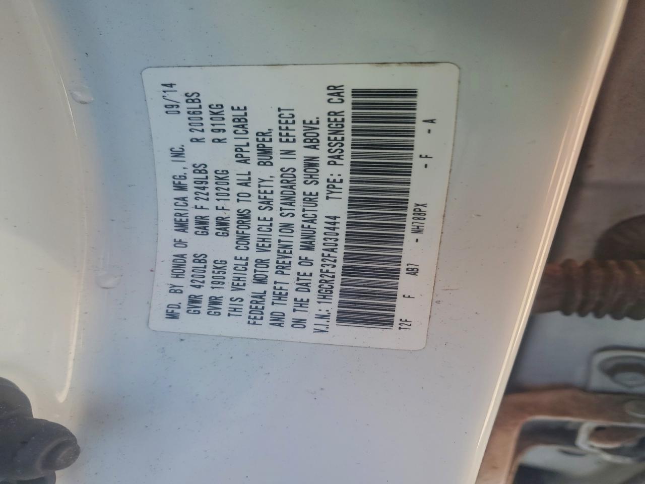 Honda Accord Lx Image 9