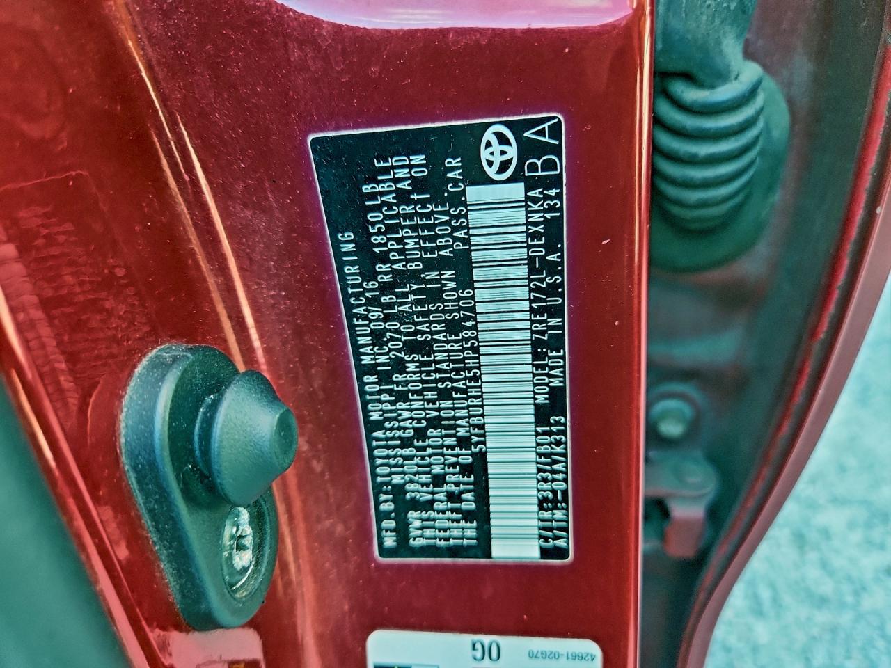 Toyota Corolla L Image 5