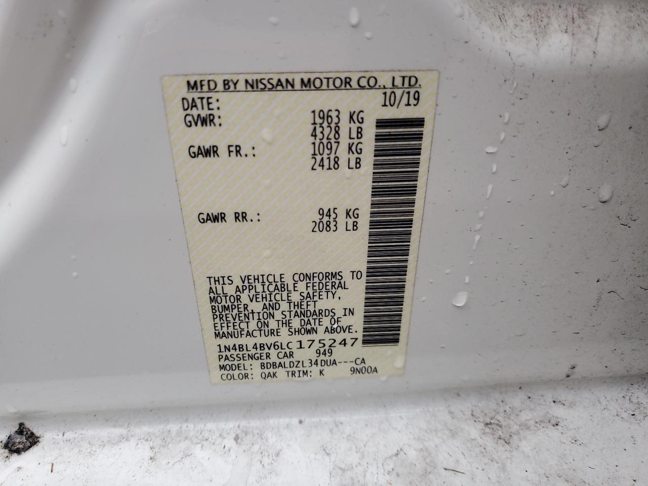 Nissan Altima S Image 11