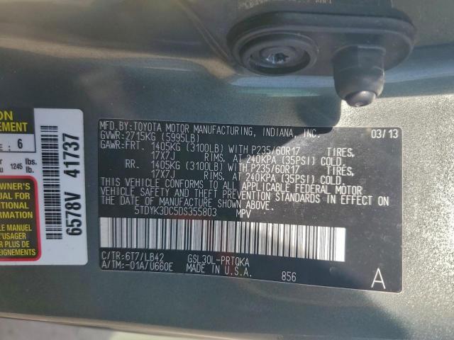 Toyota Sienna Xle Image 13