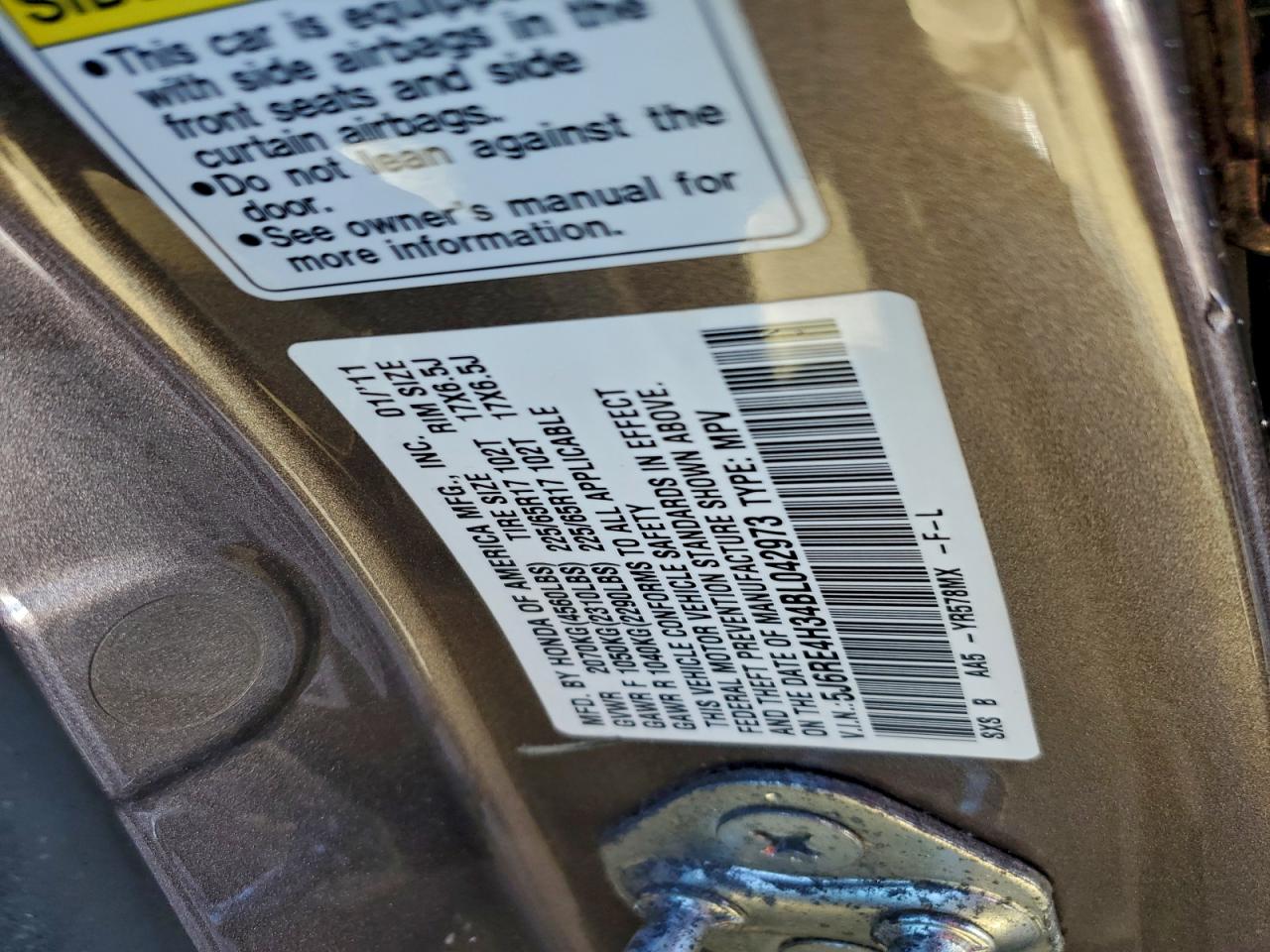 Honda Crv Lx Image 8