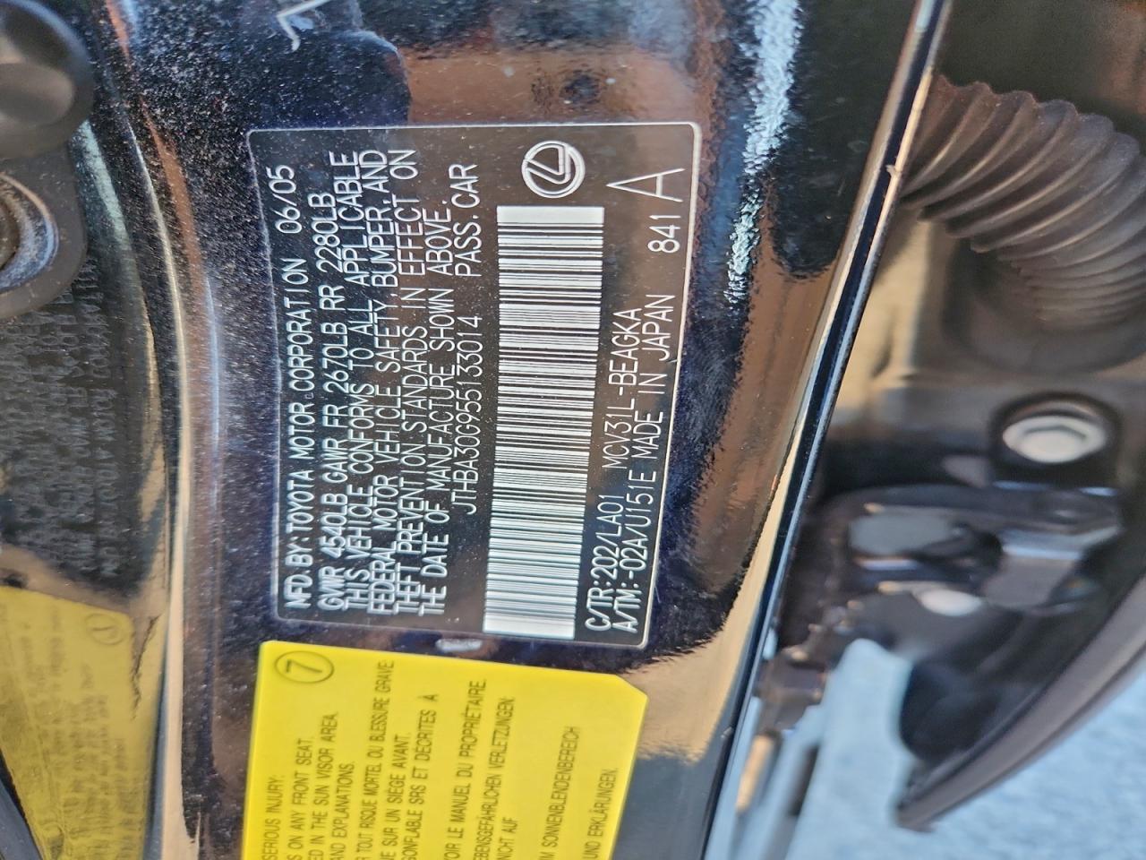 Lexus Es 330 Image 10