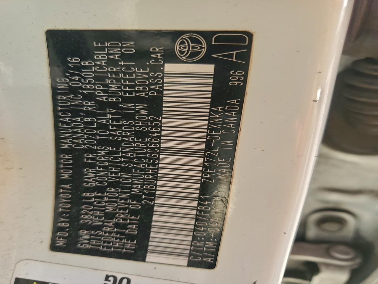 Toyota Corolla L Image 12