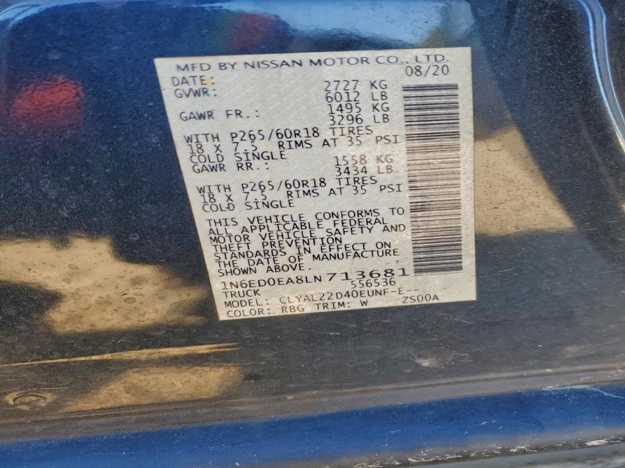 Nissan Frontier S Image 10